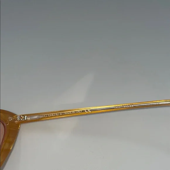 Gucci Women's Gold Cat-Eye Glasses - Picture 5 of 10